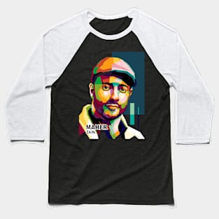 The Trend Singer In Wpap Pop Art Baseball T-Shirt